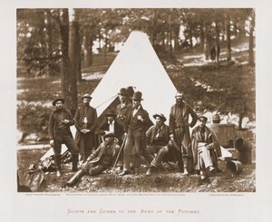 Exploradores y guías del Ejército del Potomac, 1862 de Alexander Gardner